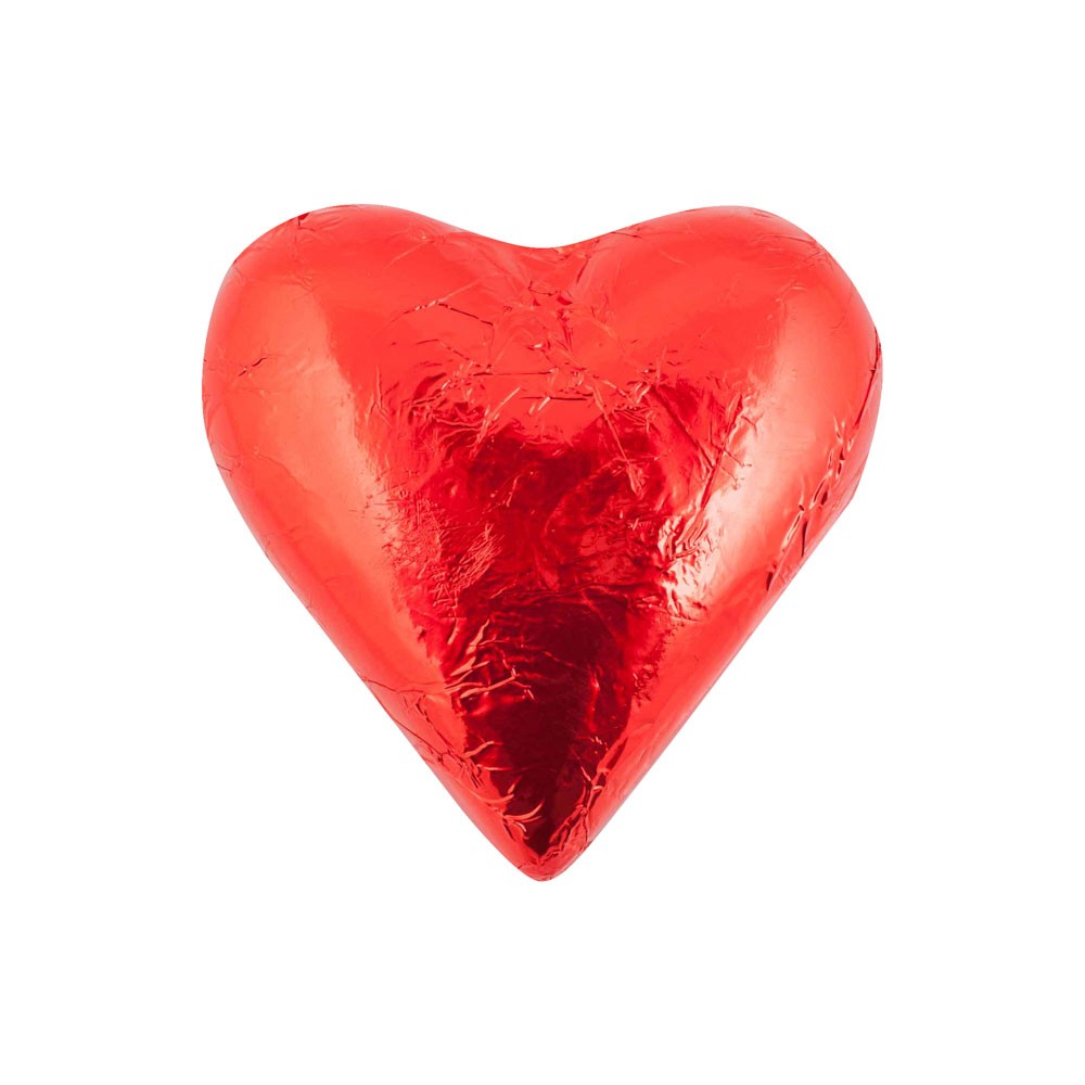 Red Belgian Chocolate Hearts 30g x 30 Candy Bar Sydney